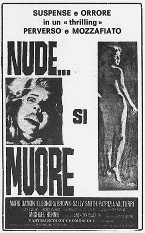 Curiosità su Nude si muore Film 1968 Forum il Davinotti