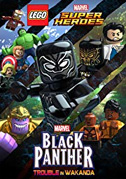 Locandina Lego Marvel Super Heroes: Black Panther - Trouble in Wakanda